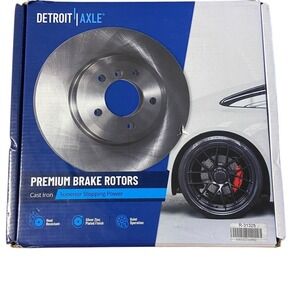 New Detroit Axle Brake Rotors Pair R-31325